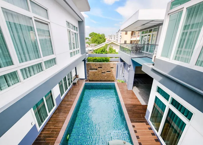 Luxury Pure Modern Pool 5bed Ktv Gym Nr Bts&central Villa